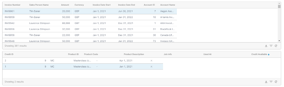Invoices